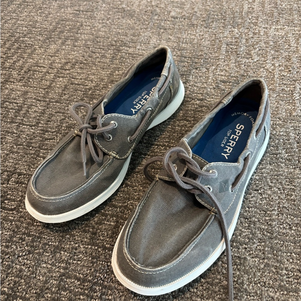 Sperry Men's Gray Boat Shoes